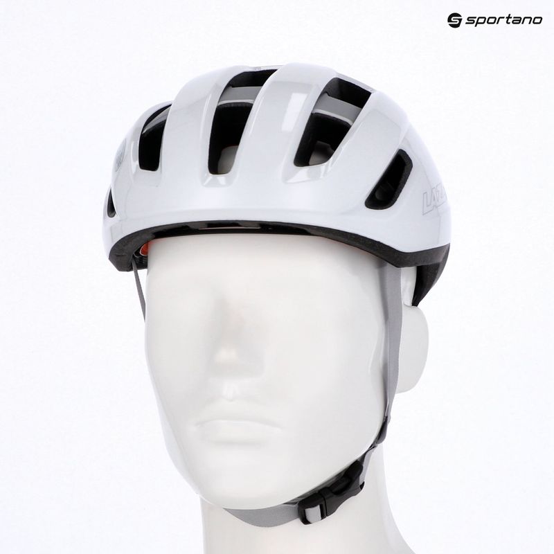 Kerékpáros sisak Lazer Sphere KinetiCore white/silver 8
