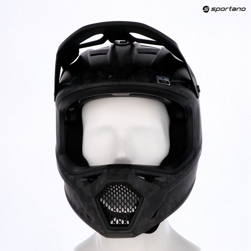 Kerékpáros sisak Fox Racing Rampage RS matte black 8