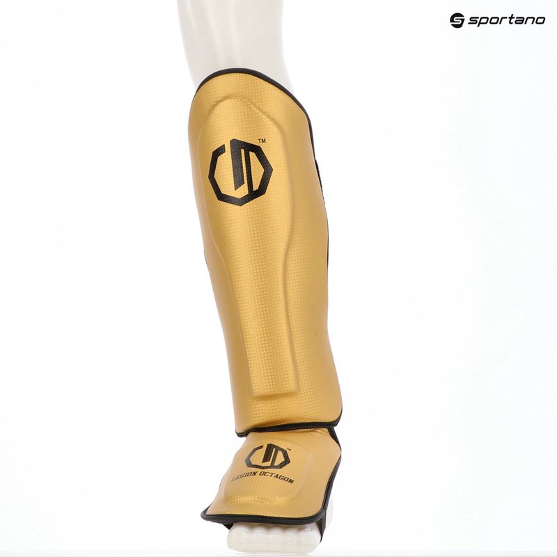 Sípcsont- és lábfejvédők Octagon Legion Kevlar gold 5