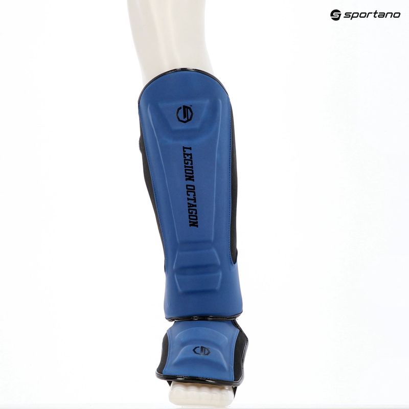 Sípcsont- és lábfejvédők Octagon Legion Enforcer dark blue 6