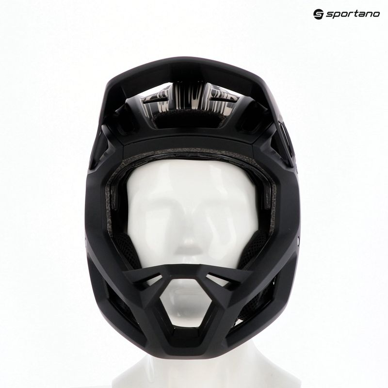 Kerékpáros sisak Fox Racing Proframe RS Diffuse black 17