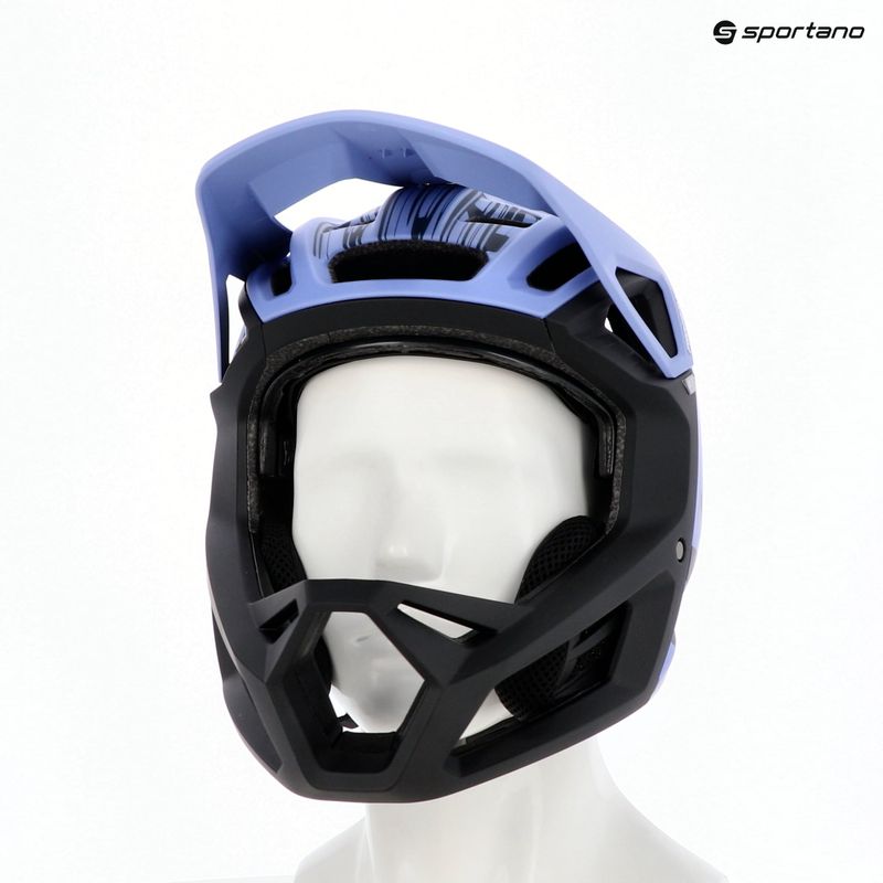 Kerékpáros sisak Fox Racing Proframe RS Diffuse pure dove 18