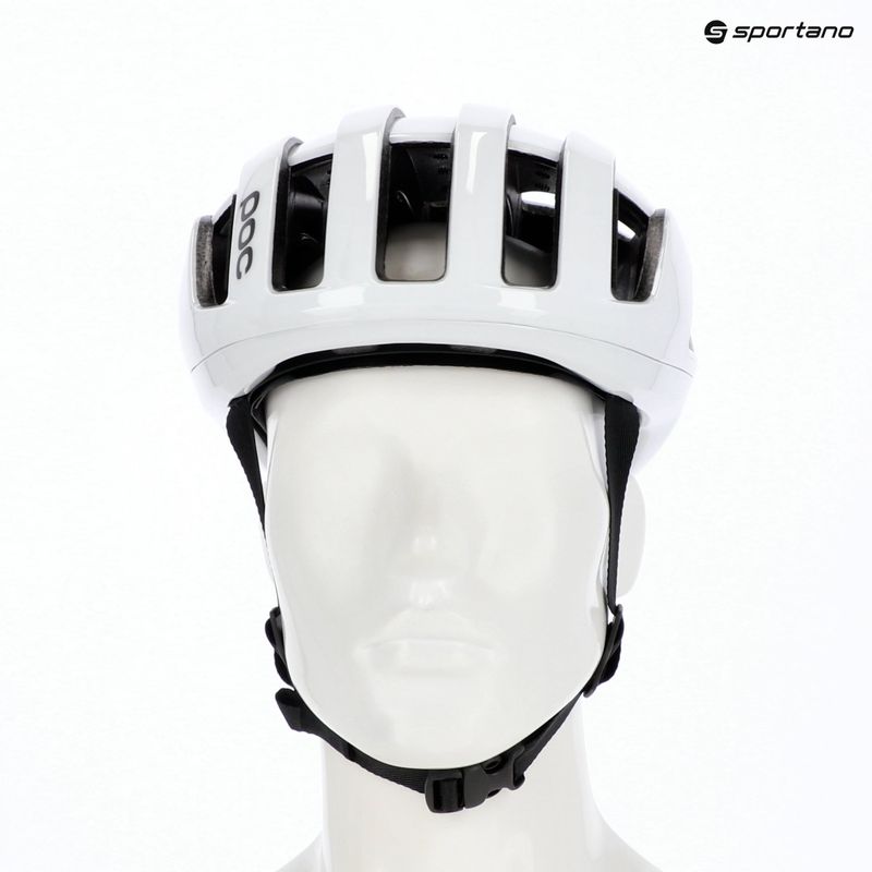 Kerékpáros sisak POC Cytal hydrogen white/uraniumb black matt with logo 6