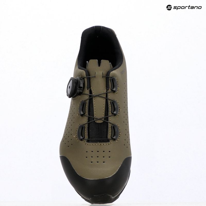 Férfi MTB kerékpáros cipő Northwave Scorpius Plus green forest/black 13