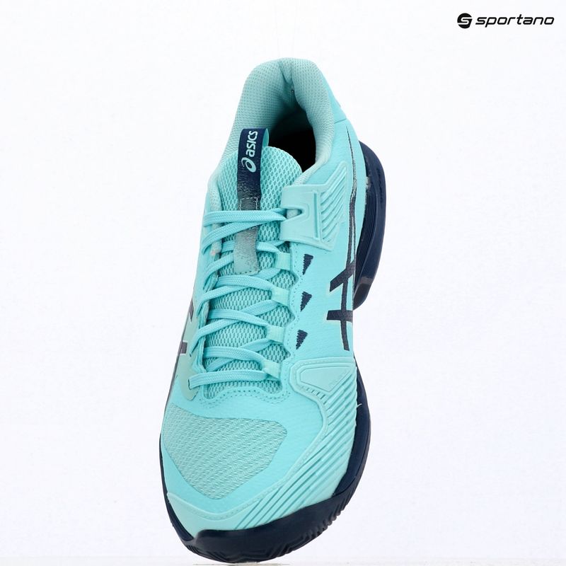 Férfi teniszcipő ASICS Solution Speed FF 4 Clay illuminate mint/night sky 13