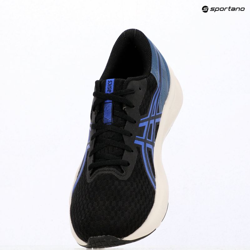 Férfi futócipők ASICS Patriot 14 black/neon blue 16