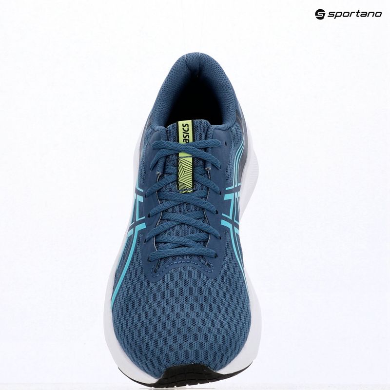 Férfi futócipők ASICS Patriot 14 grand shark/energy aqua 16