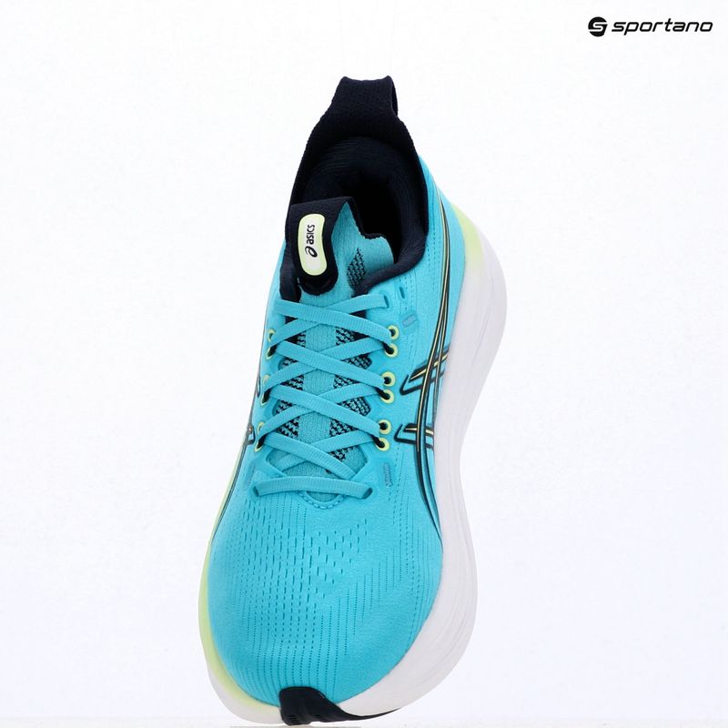 Férfi futócipők ASICS Gel-Nimbus 28 energy aqua/midnight 16