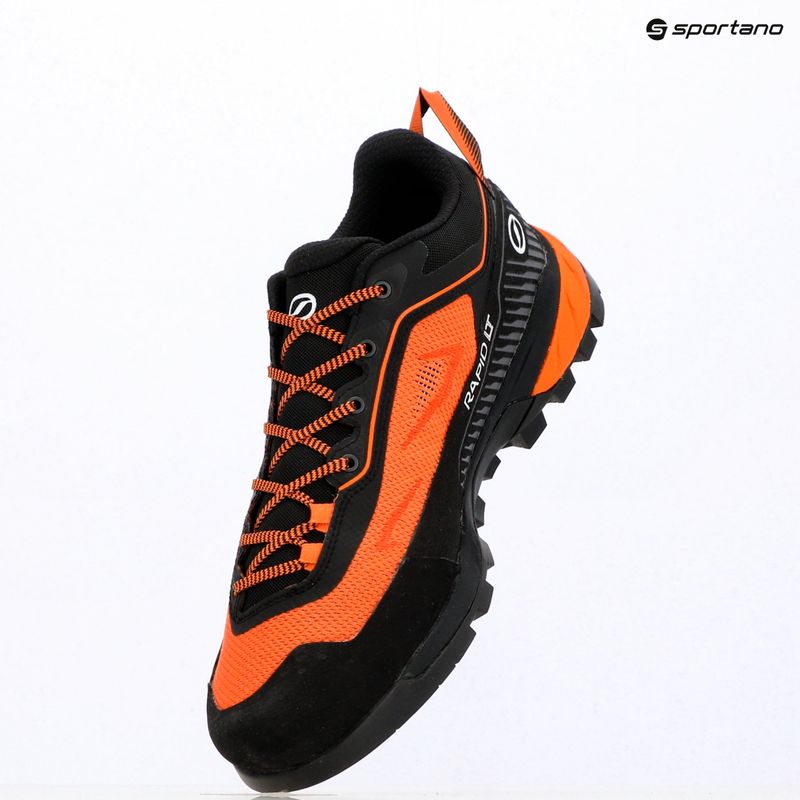 Férfi megközelítő cipő SCARPA Rapid LT orange/orange 15