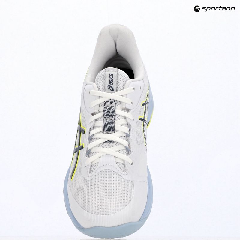Férfi cipők ASICS Netburner Ballistic FF 4 white/raw indigo 16