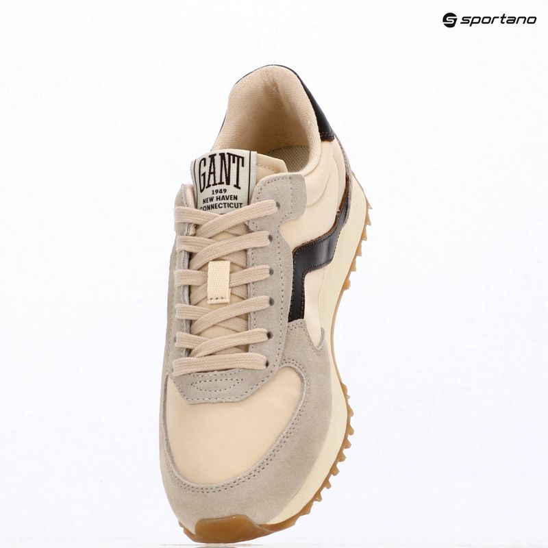 Női cipők GANT Beja beige/dark brown 16