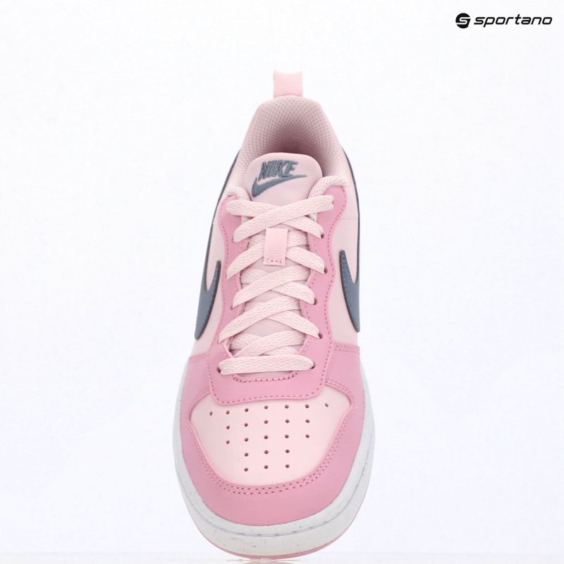 Cipők Nike Court Borough Low Recraft pink foam/pink rise/white/ashen slate 16