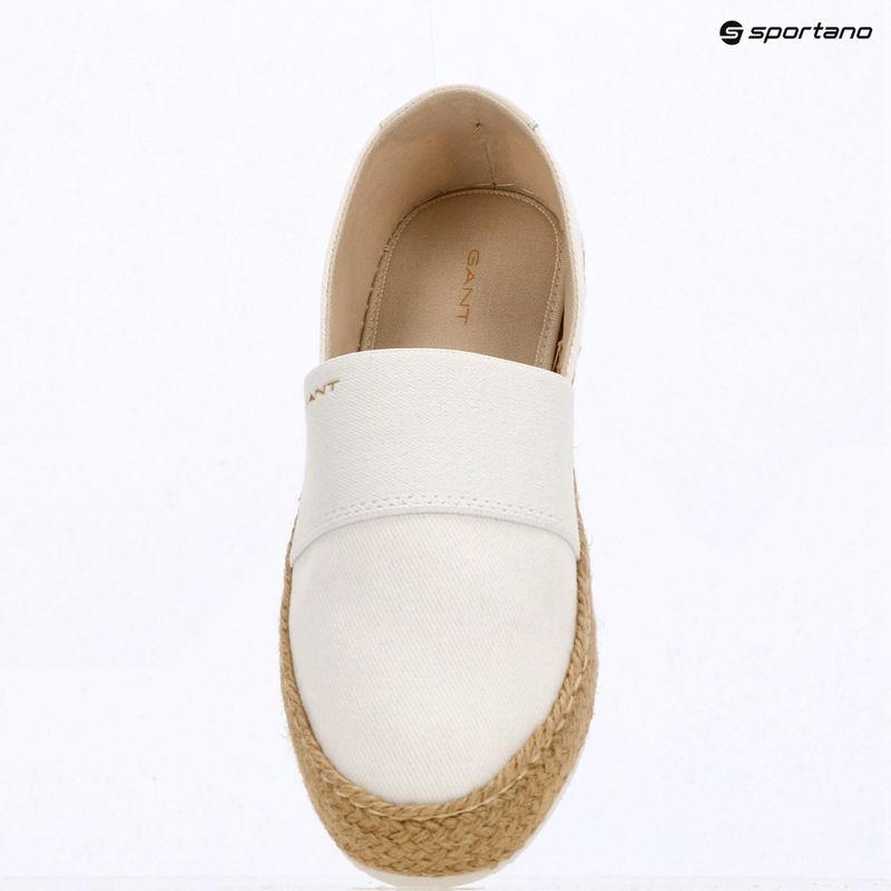 Női espadrille GANT Raffiaville off white 16
