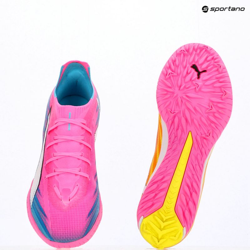 Futballcipő PUMA Ultra 6 Match TT poison pink/puma white/sun stream/bright aqua/puma black 14