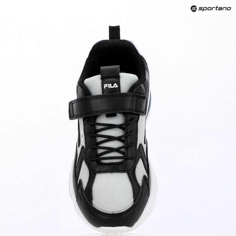 Gyerekcipők FILA Madrun Velcro black/posy green 16
