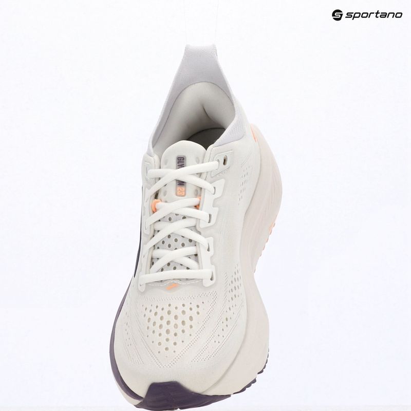 Női futócipők Brooks Glycerin 23 white/mulled grape/clear 15