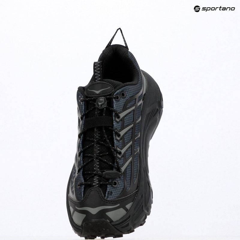 Cipők HOKA Mafate Three 2 Wordmark Black/Outer Orbit 17
