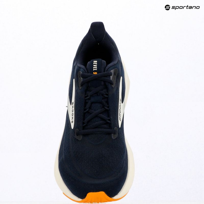 Férfi futócipők Brooks Revel 9 navy/navy/orange 15