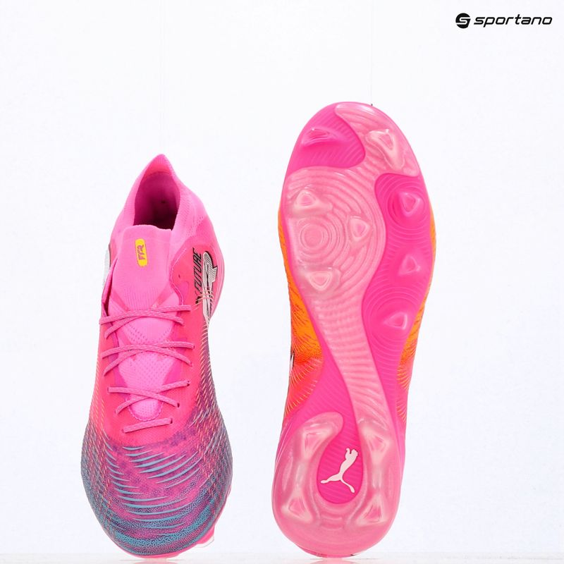 Futballcipő PUMA Future 9 Fusion FG/AG poison pink/sun stream/bright aqua/puma wht 15