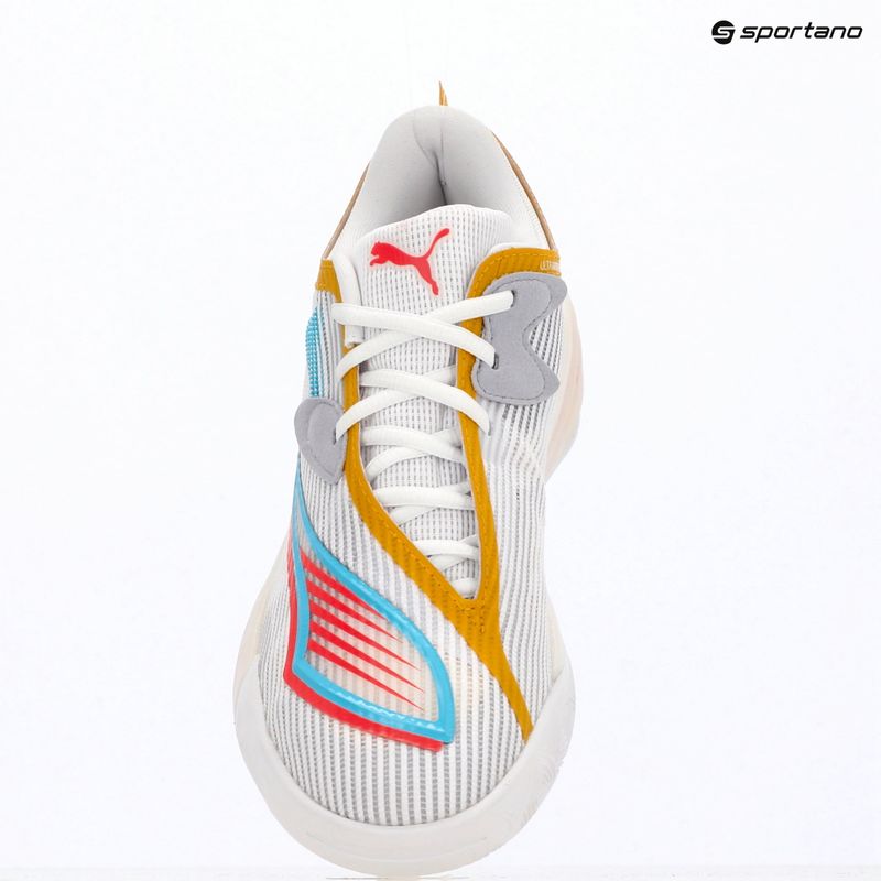 Kosárlabda cipő PUMA All-Pro NITRO 2 puma white/sunblaze 16