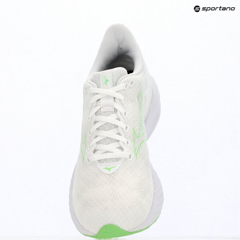Gyerek futócipők Mizuno Enerzy Rider Jr white/glowing apple 9