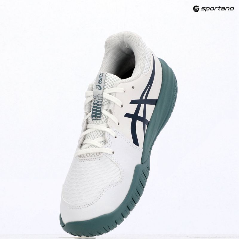 Gyerek teniszcipő ASICS Gel-Resolution X GS white/midnight 9
