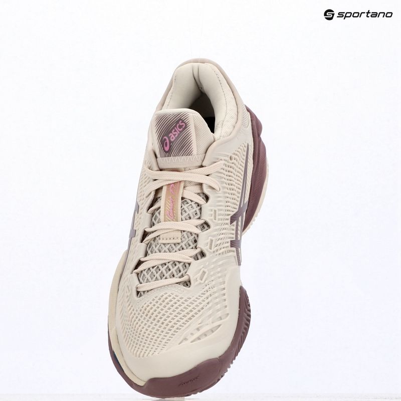 Női teniszcipő ASICS Court FF 3 Clay soft oat/dusty mauve 9