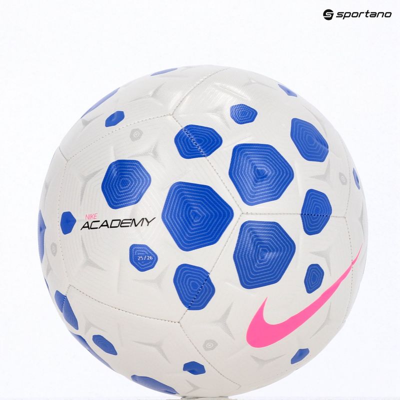 Focilabda Nike Academy white/racer blue/pink blast 5-ös 5