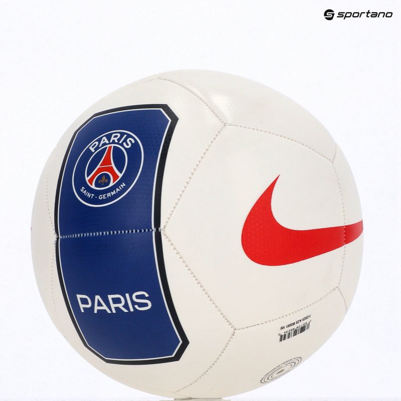 Futball-labda Nike Pitch Paris-Saint Germain white/old royal size 5 5