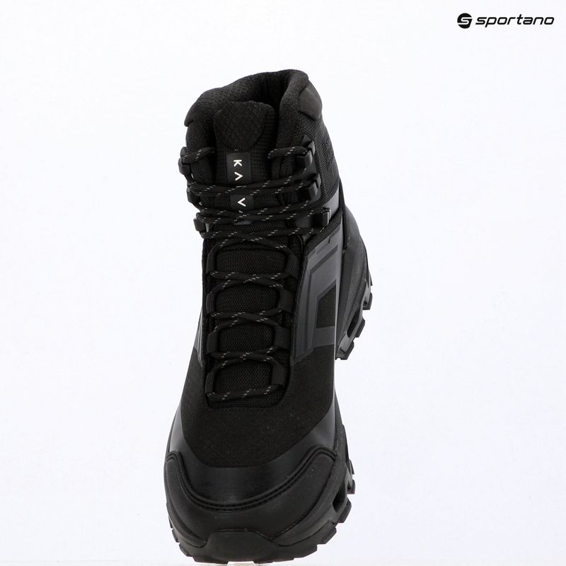 Férfi KADVA Obsidian Mid WP túracipő fekete 14