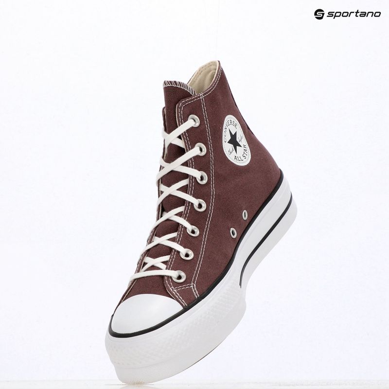 Női tornacipő Converse Chuck Taylor All Star Lift Hi trail mixed/natural ivory 9