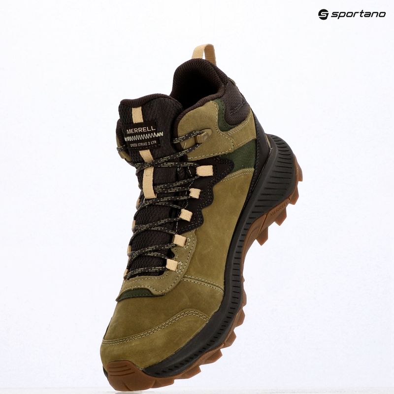 Férfi kirándulócipők Merrell Speed Strike 2 Leather Mid Khaki 9