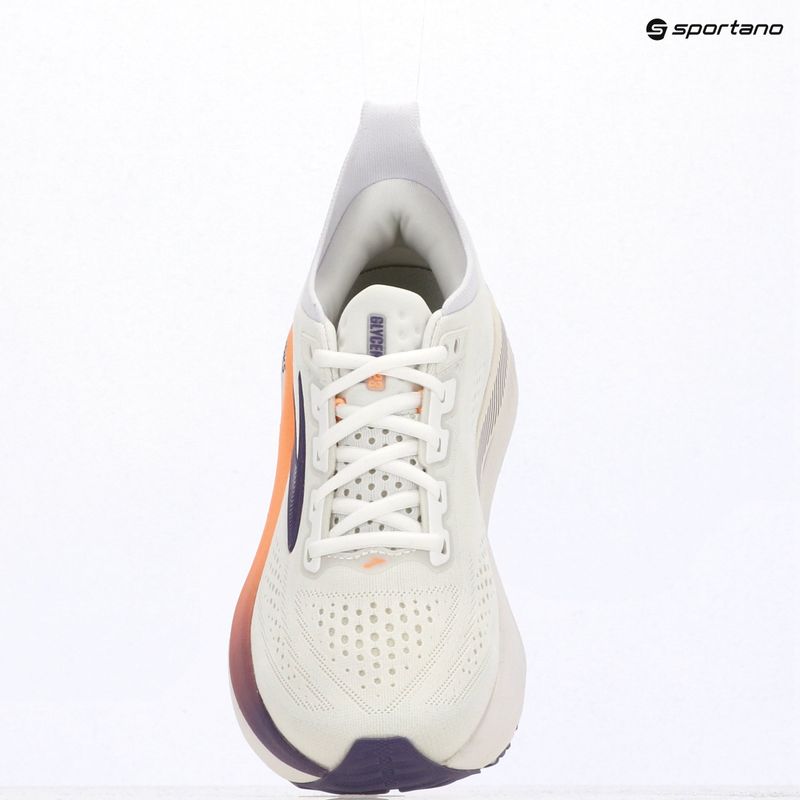 Női futócipők Brooks Glycerin GTS 23 white/mulled grape/clear 9
