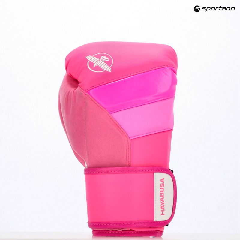 Hayabusa T3 Neon neon rózsaszínű bokszkesztyű 8