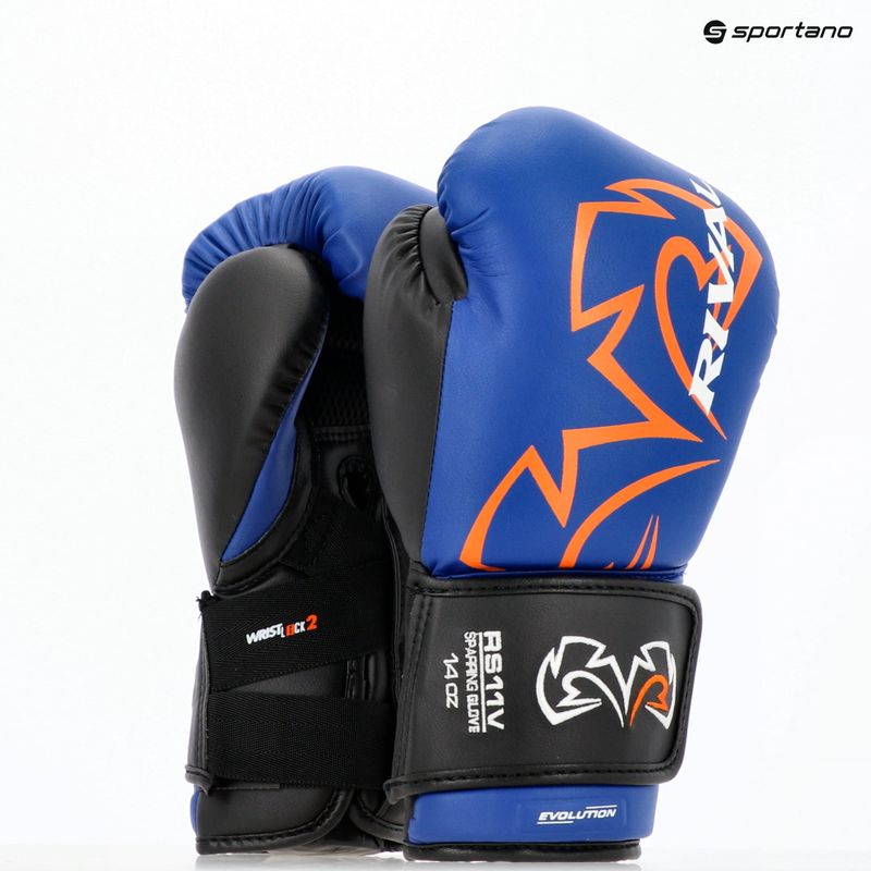 Rival RS11V Professional kék bokszkesztyű 9