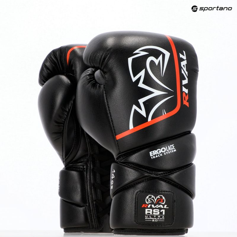 Bokszkesztyűk Rival RS1 Ultra Sparring 2.0 black 14