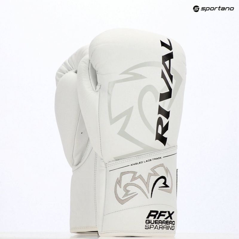 Rival RFX-Guerrero Sparring-SF-H fehér bokszkesztyű 5