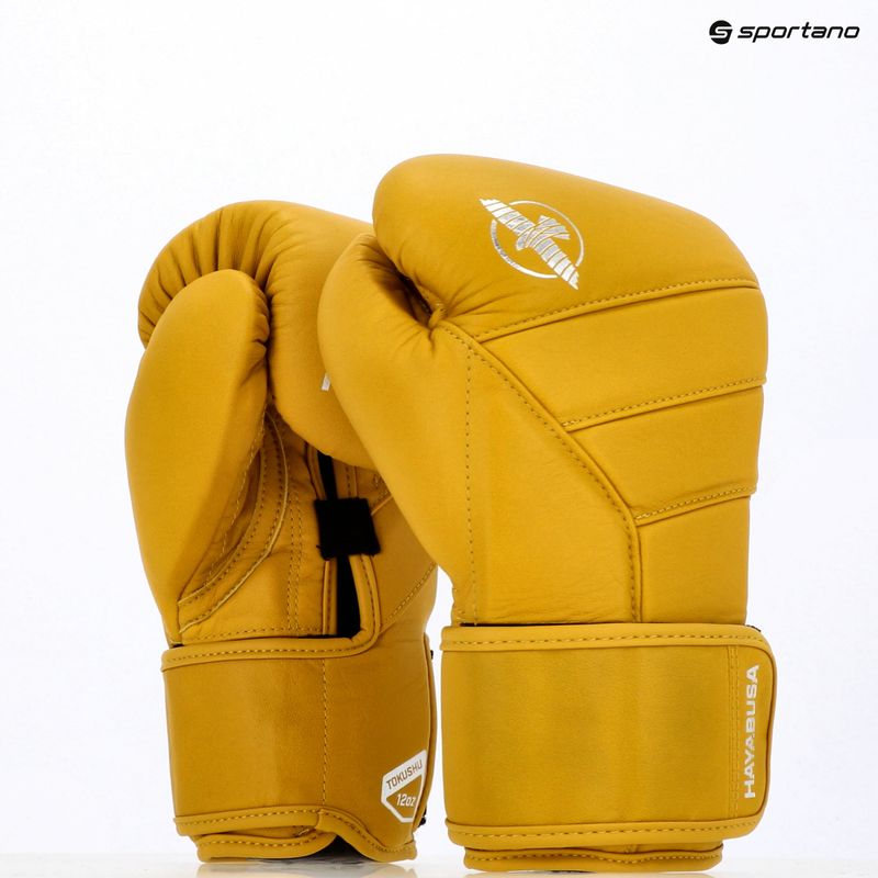 Hayabusa T3 Kanpeki tigris sárga boxkesztyű 14