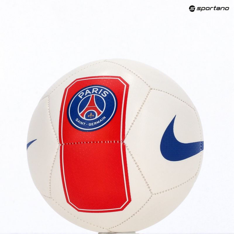 Mini focilabda Nike Skills Paris-Saint Germain white/university red size 1 5