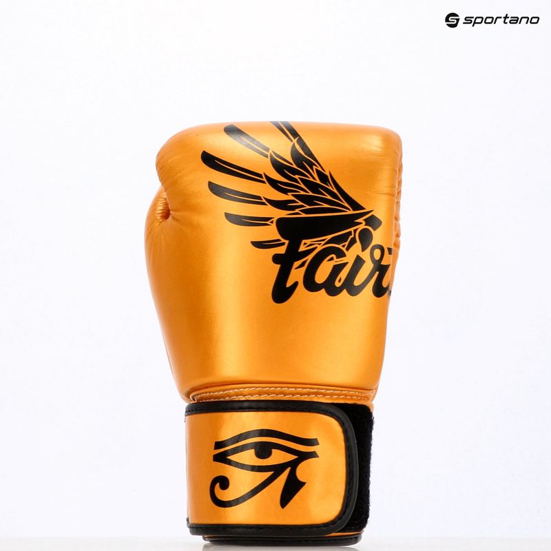 Boxkesztyű Fairtex Universal "Tight-Fit" Design Falcon gold 6