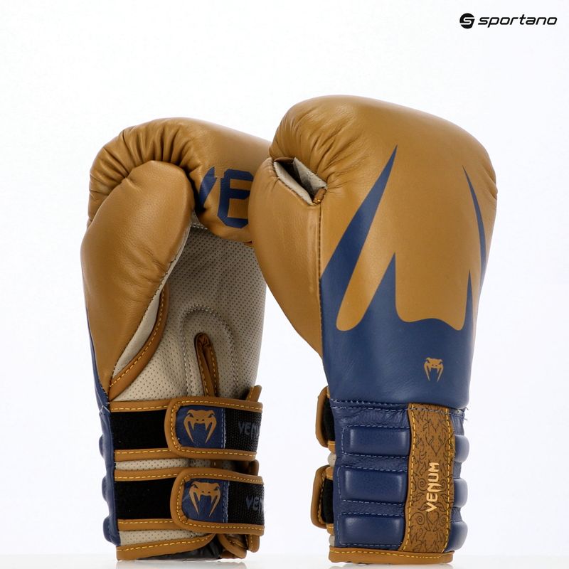 Boxkesztyű Venum Reverso Boxing emerald green/gold 7