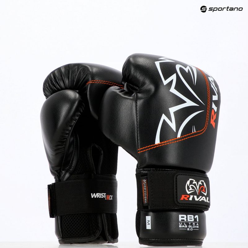 Rival RB1 Ultra Bag 2.0 bokszkesztyű fekete 9