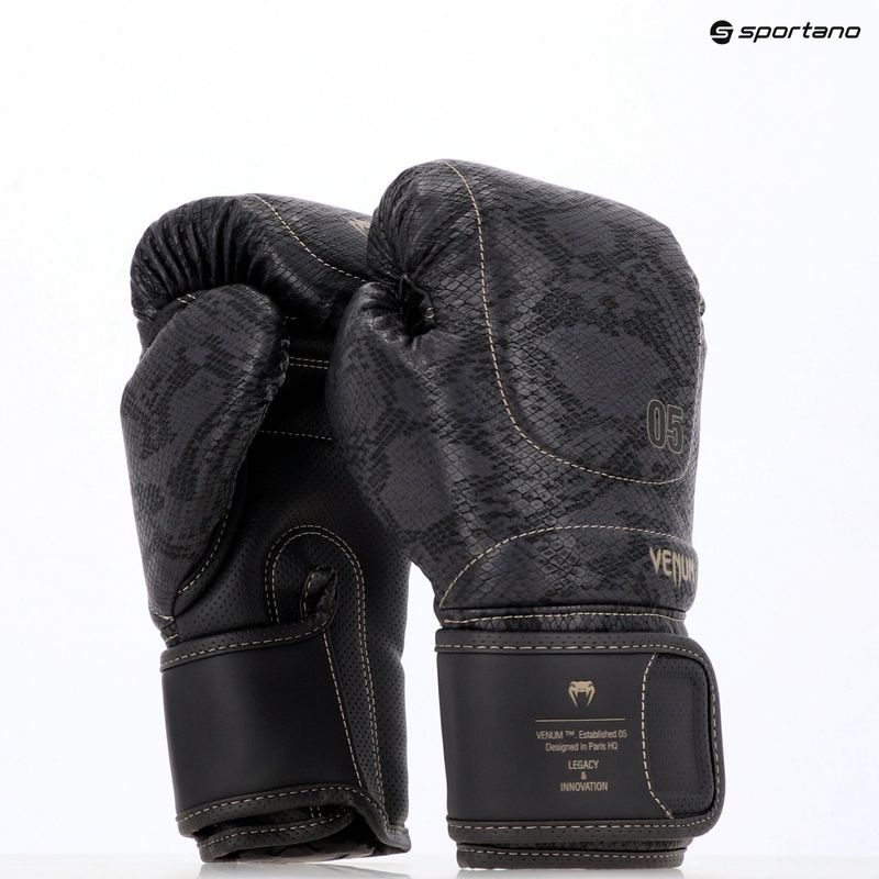 Bokszkesztyűk Venum Impact Evo Scales Boxing dark purple 6