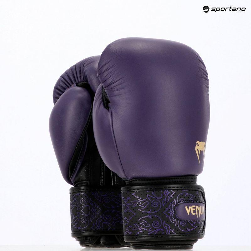 Venum Power 2.0 sötét szilva boxkesztyűk 7