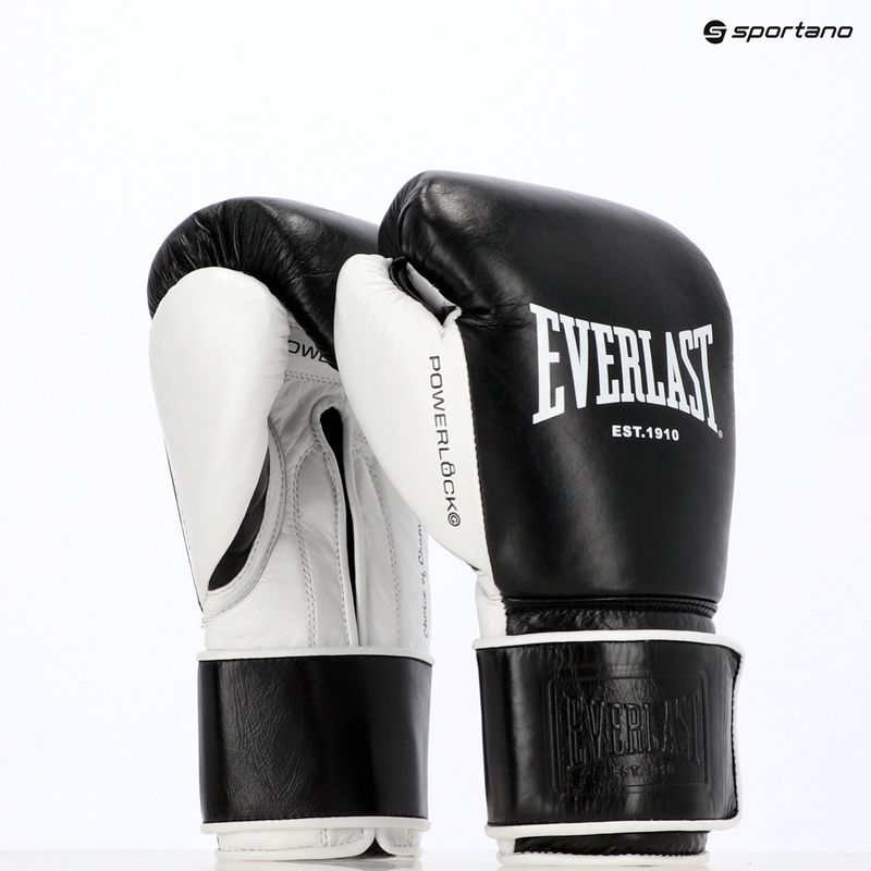 Boxkesztyű Everlast Powerlock Pro OG H&L black/white 7