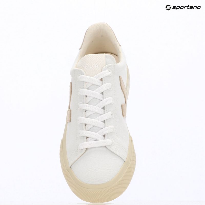Női cipők VEJA Campo Canvas white/sable 9