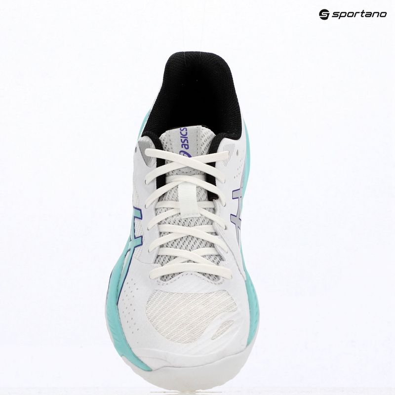 Női röplabda cipő ASICS Beyond FF 2 white/illuminate mint 9