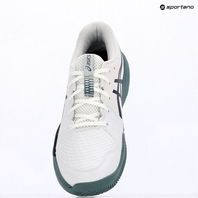 Gyerek teniszcipő ASICS Gel-Resolution X GS Clay white/midnight 9