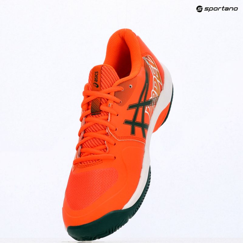Férfi padelcipő Asics Game Ff Padel Energy Orange/Jewel Green 9