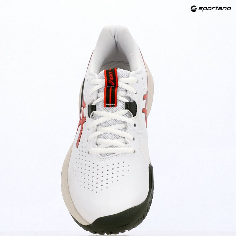 Férfi teniszcipő ASICS Gel-Challenger 15 white/cherry tomato 9